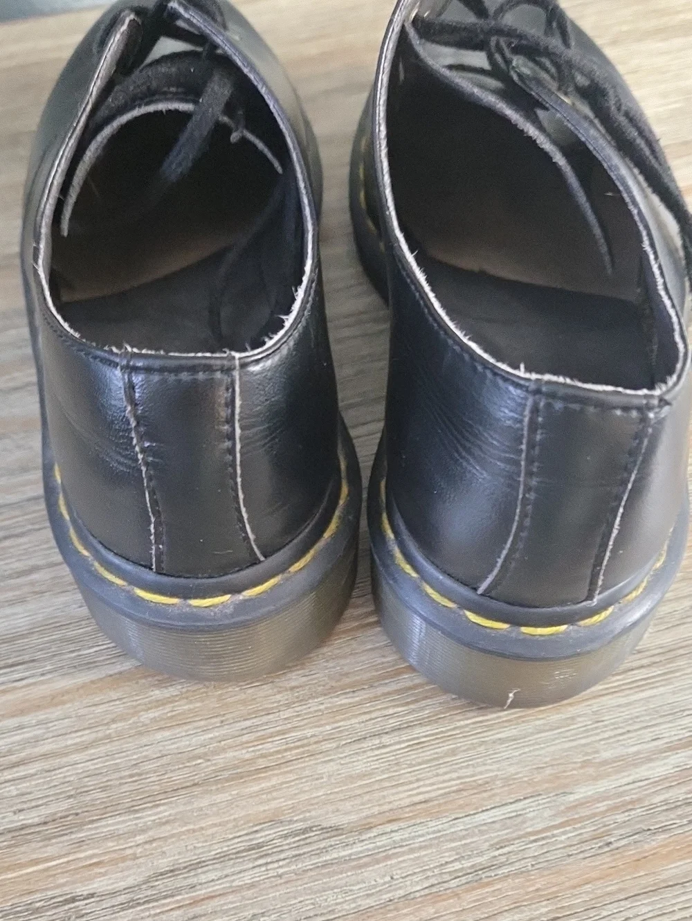 Black Vegan Doc Martens Sz 7